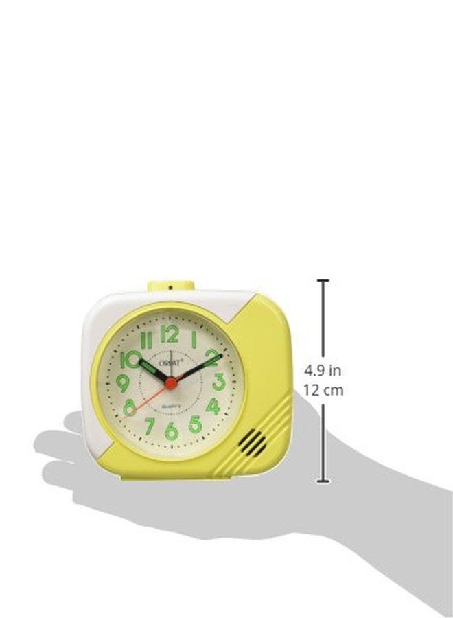 Orpat Beep Alarm Clock (Yellow, TBB-207) - Image 3